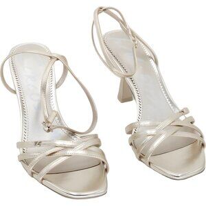 Circus NY Kenzie metallic strappy dress sandals women 10M US EU 41